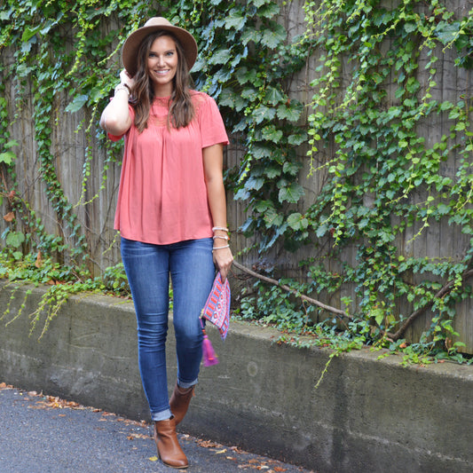 lace swing top