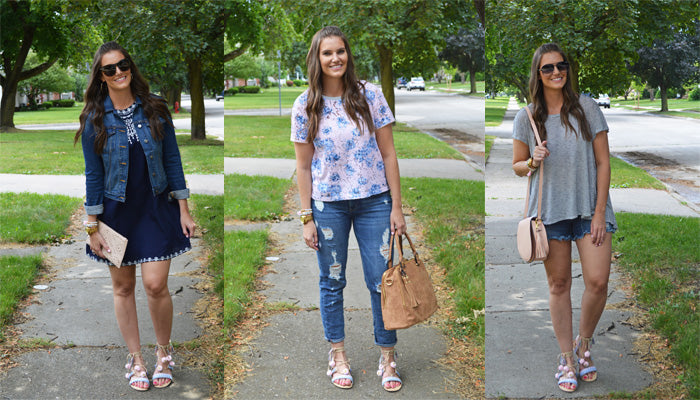Friday Fave: Lace-Up Pom Sandals