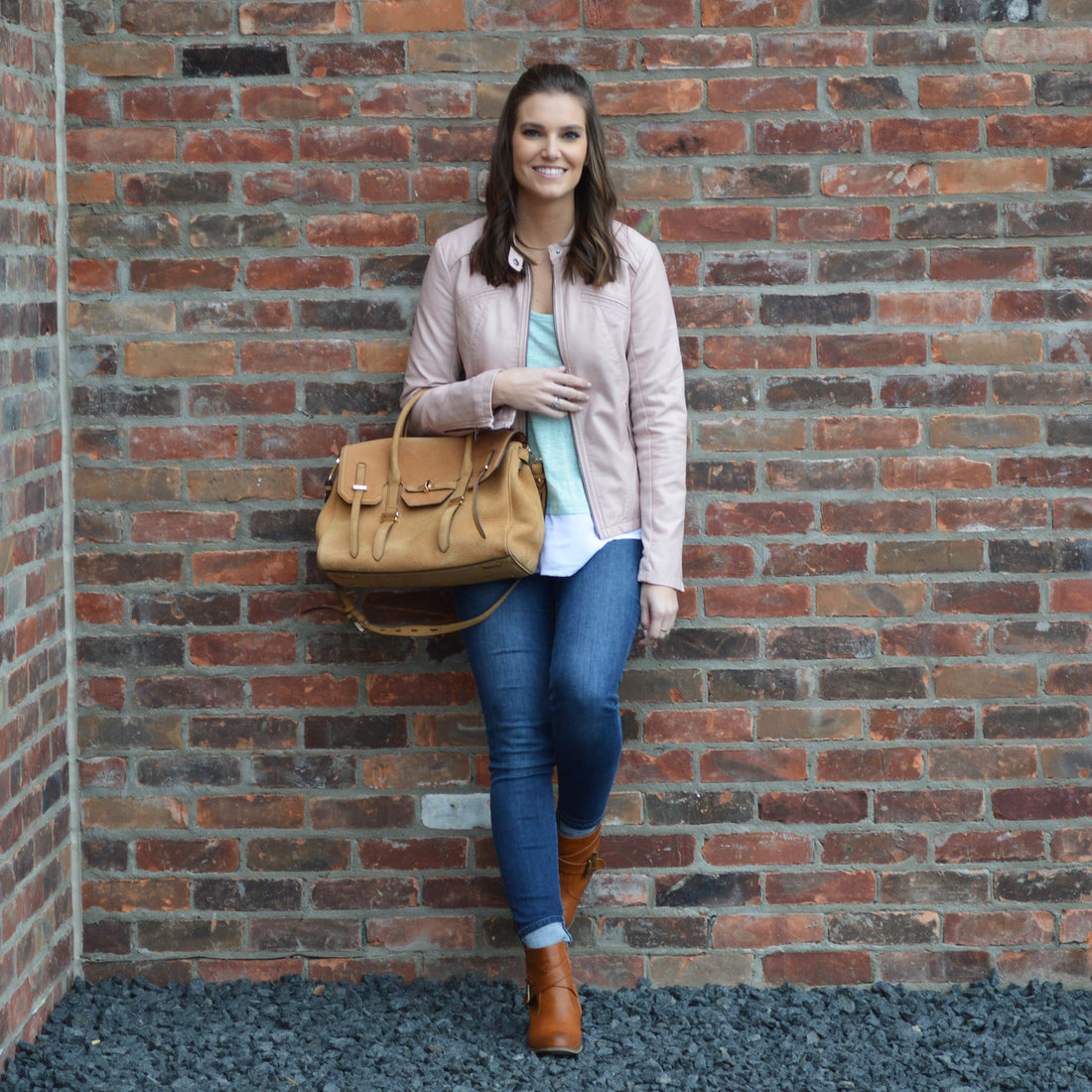 Faux-Layered Tank - Winter to Spring Colors